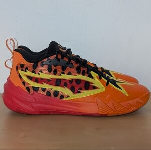 PUMA x Cheetos Scoot Zeros Orange Black Sneakers 317720-441 Men's Size 10.5